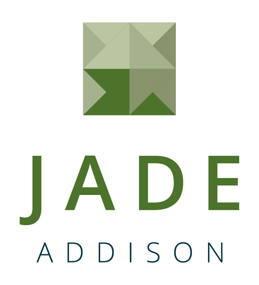A logo with the text "JADE" and "Addison" below it.